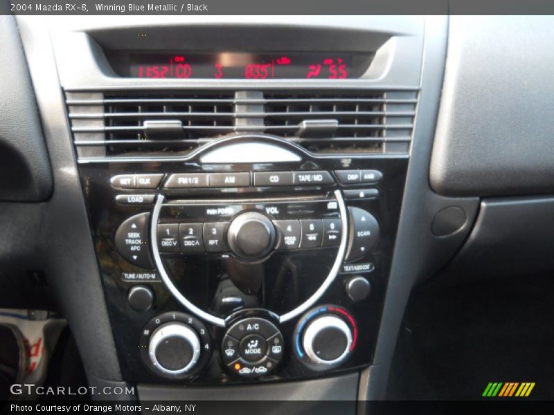 Winning Blue Metallic / Black 2004 Mazda RX-8