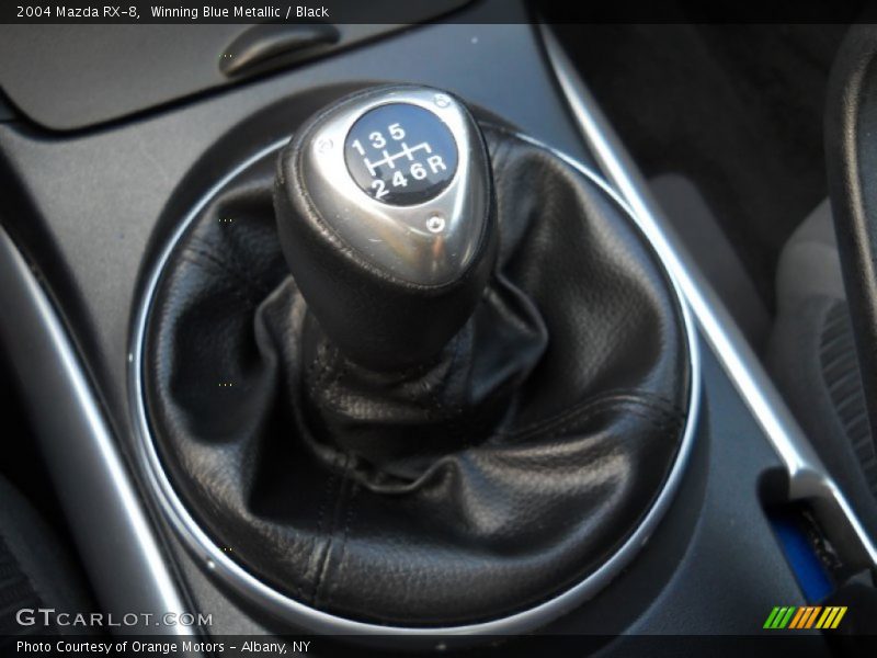 Winning Blue Metallic / Black 2004 Mazda RX-8