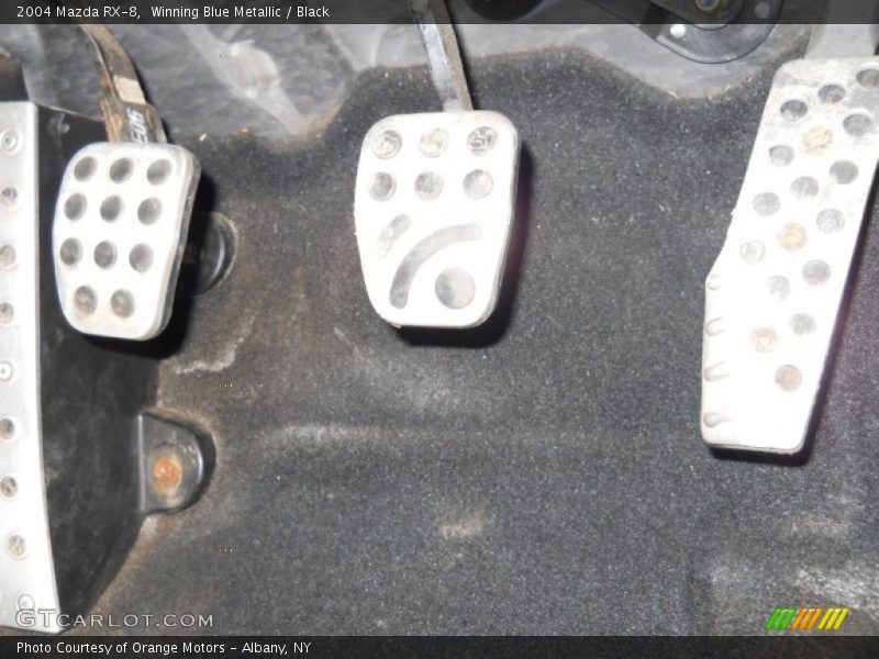 Winning Blue Metallic / Black 2004 Mazda RX-8