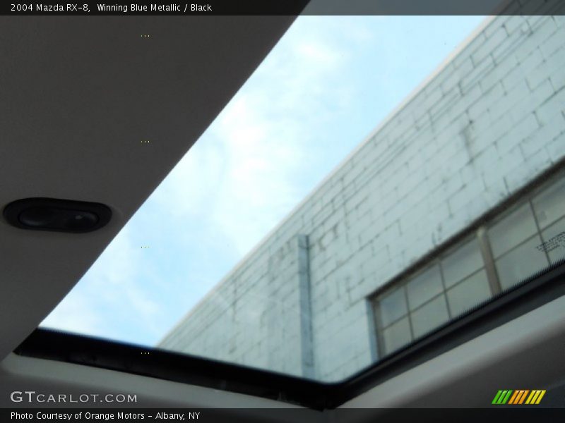 Winning Blue Metallic / Black 2004 Mazda RX-8