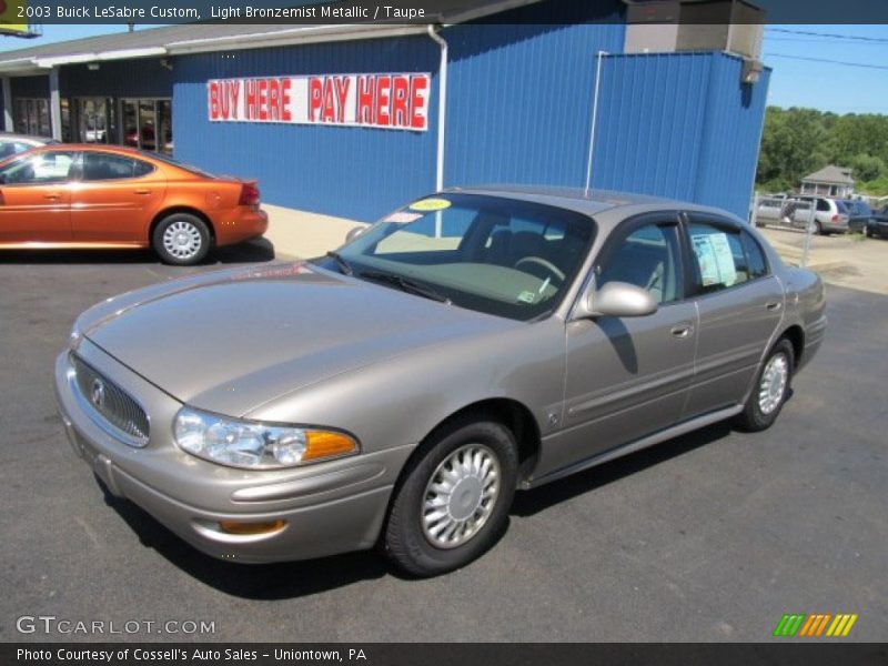 Light Bronzemist Metallic / Taupe 2003 Buick LeSabre Custom