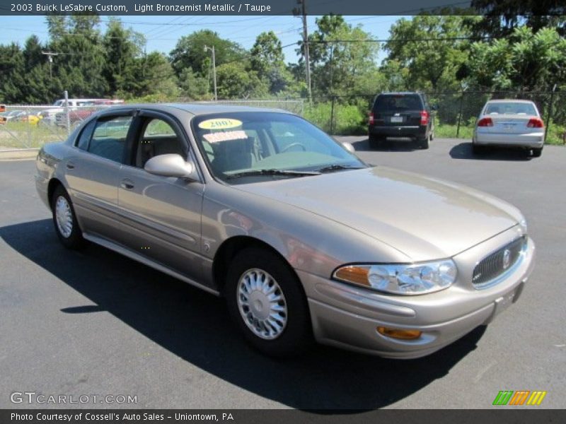 Light Bronzemist Metallic / Taupe 2003 Buick LeSabre Custom