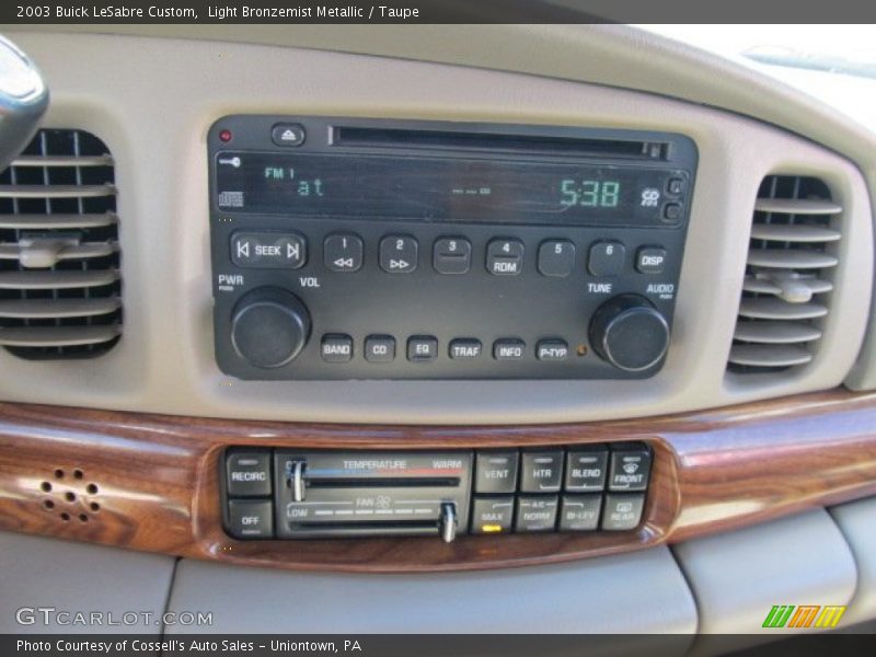 Light Bronzemist Metallic / Taupe 2003 Buick LeSabre Custom