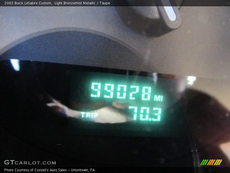 Light Bronzemist Metallic / Taupe 2003 Buick LeSabre Custom