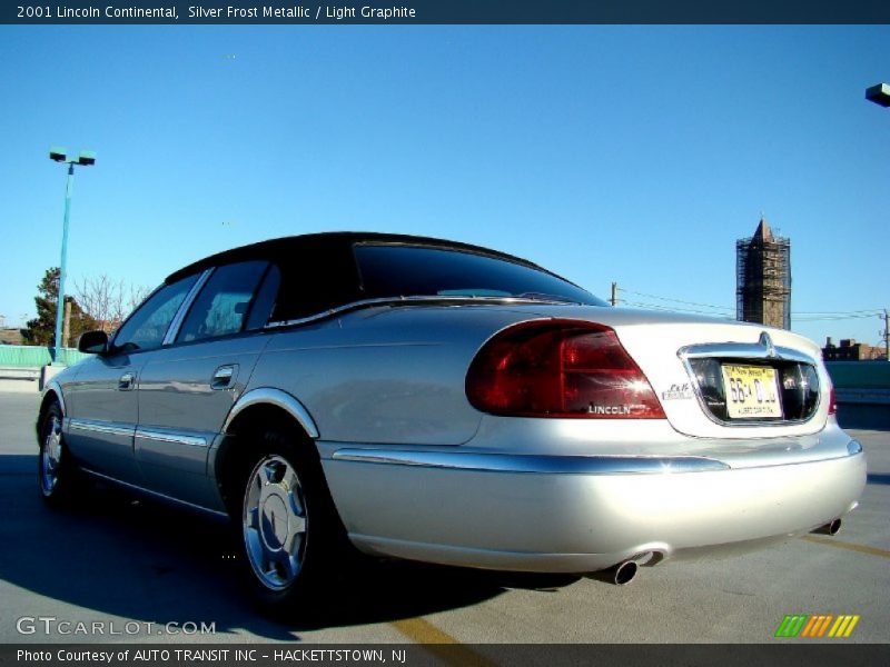 Silver Frost Metallic / Light Graphite 2001 Lincoln Continental