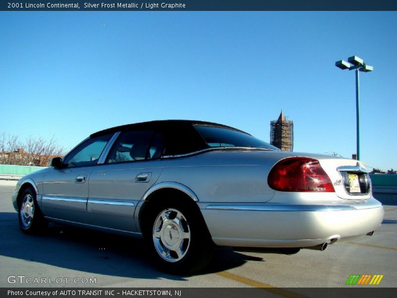 Silver Frost Metallic / Light Graphite 2001 Lincoln Continental