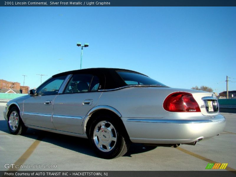 Silver Frost Metallic / Light Graphite 2001 Lincoln Continental