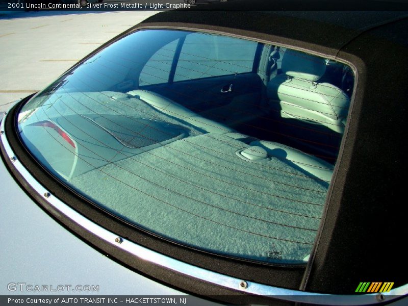 Silver Frost Metallic / Light Graphite 2001 Lincoln Continental
