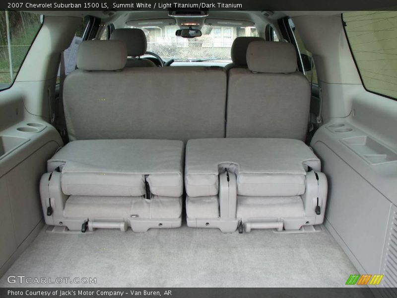 Summit White / Light Titanium/Dark Titanium 2007 Chevrolet Suburban 1500 LS