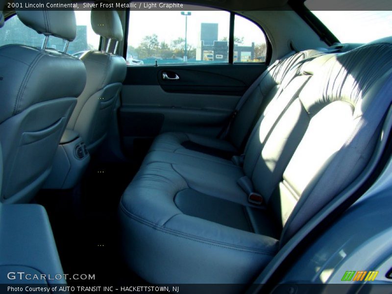 Silver Frost Metallic / Light Graphite 2001 Lincoln Continental