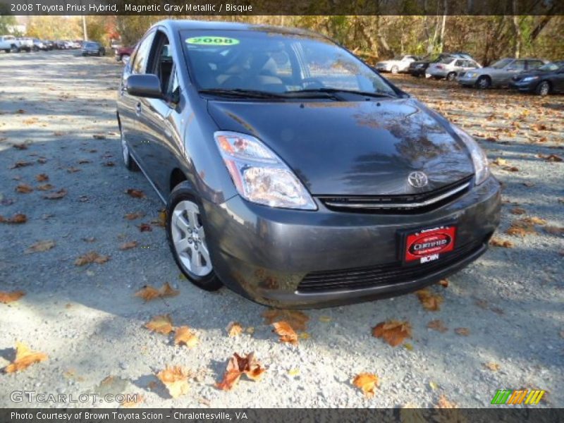Magnetic Gray Metallic / Bisque 2008 Toyota Prius Hybrid
