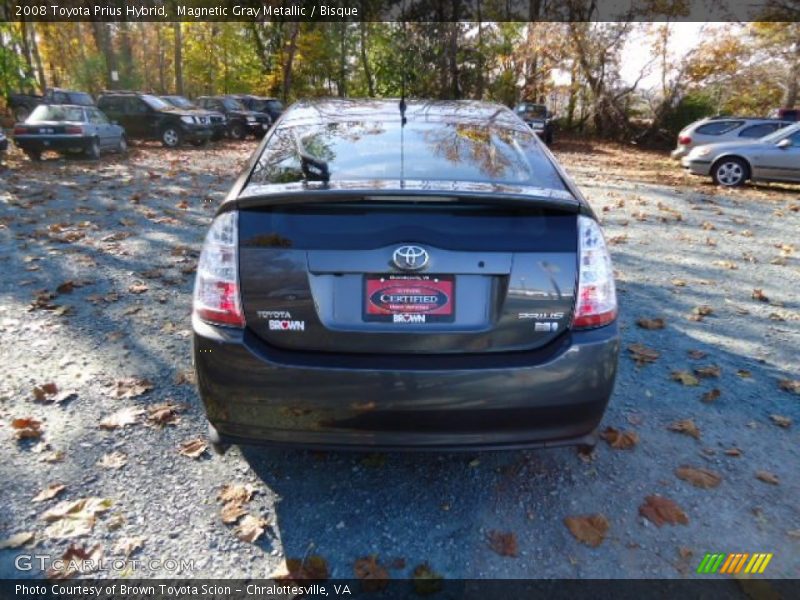 Magnetic Gray Metallic / Bisque 2008 Toyota Prius Hybrid
