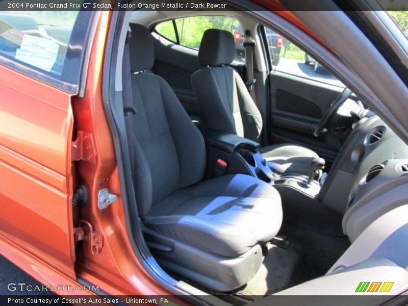 Fusion Orange Metallic / Dark Pewter 2004 Pontiac Grand Prix GT Sedan