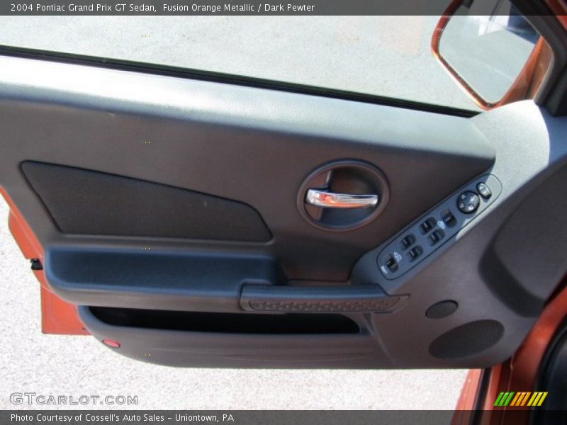 Fusion Orange Metallic / Dark Pewter 2004 Pontiac Grand Prix GT Sedan