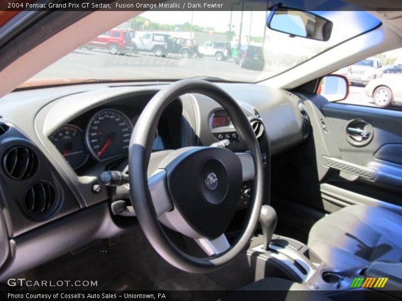 Fusion Orange Metallic / Dark Pewter 2004 Pontiac Grand Prix GT Sedan