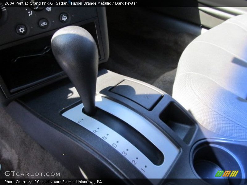 Fusion Orange Metallic / Dark Pewter 2004 Pontiac Grand Prix GT Sedan