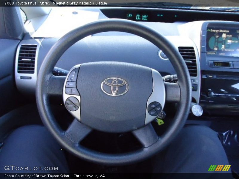 Magnetic Gray Metallic / Bisque 2008 Toyota Prius Hybrid