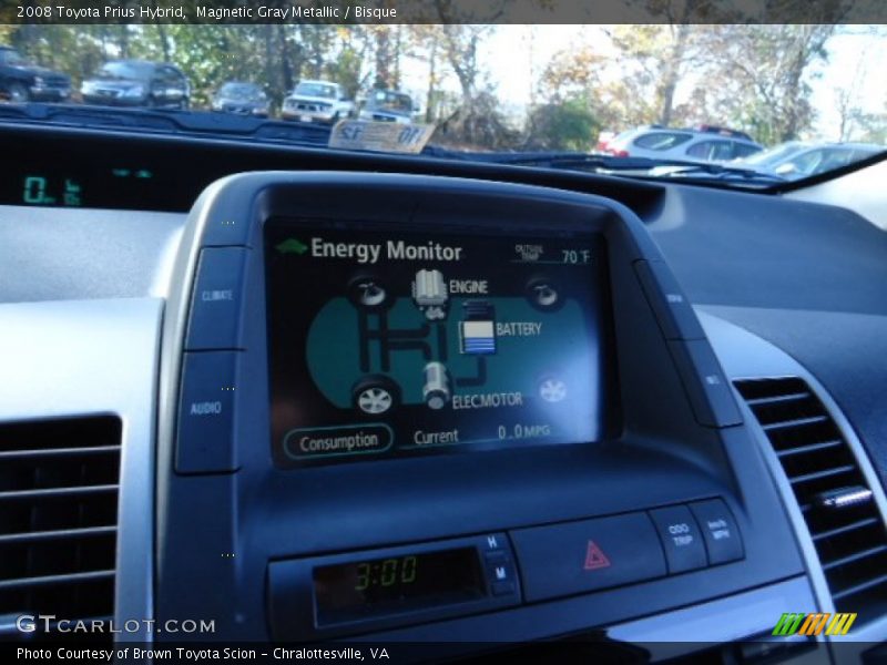 Magnetic Gray Metallic / Bisque 2008 Toyota Prius Hybrid
