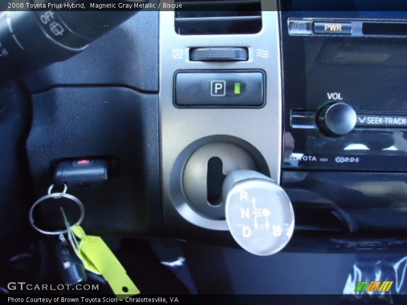 Magnetic Gray Metallic / Bisque 2008 Toyota Prius Hybrid