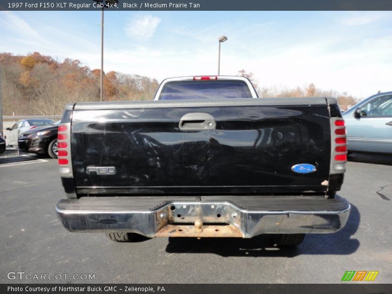 Black / Medium Prairie Tan 1997 Ford F150 XLT Regular Cab 4x4