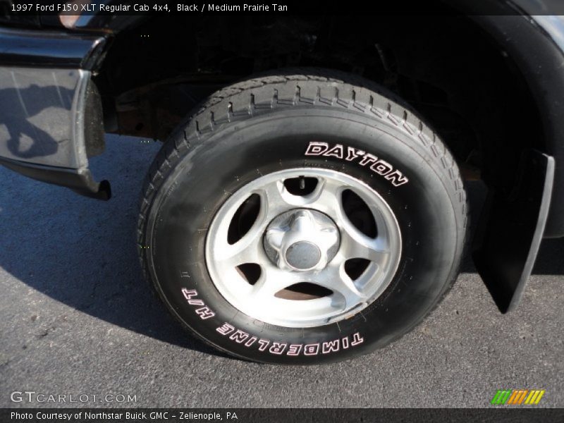 Black / Medium Prairie Tan 1997 Ford F150 XLT Regular Cab 4x4