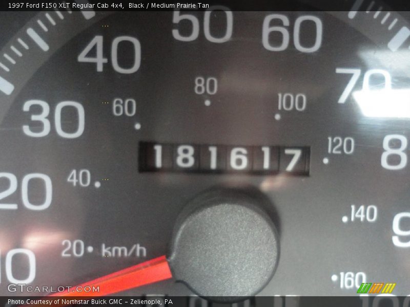 Black / Medium Prairie Tan 1997 Ford F150 XLT Regular Cab 4x4