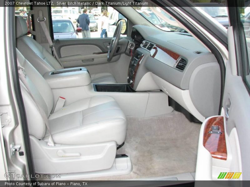 Silver Birch Metallic / Dark Titanium/Light Titanium 2007 Chevrolet Tahoe LTZ
