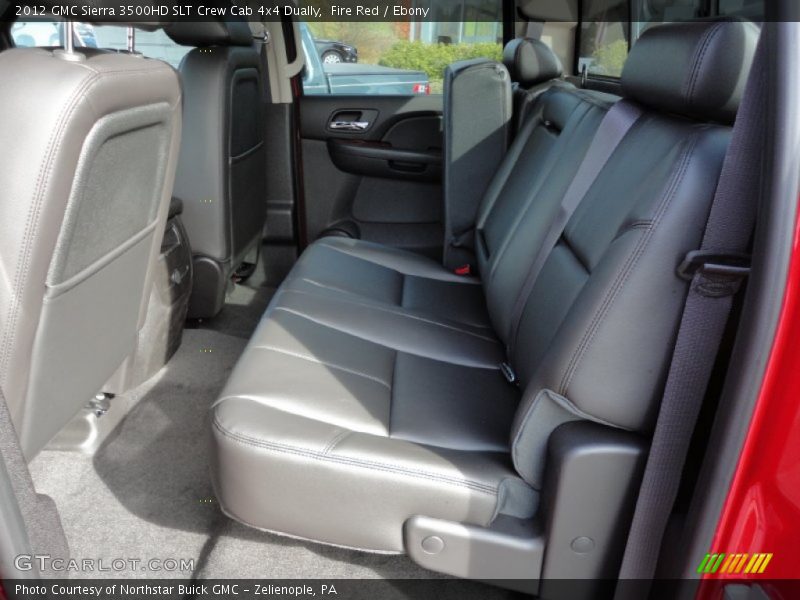 Fire Red / Ebony 2012 GMC Sierra 3500HD SLT Crew Cab 4x4 Dually
