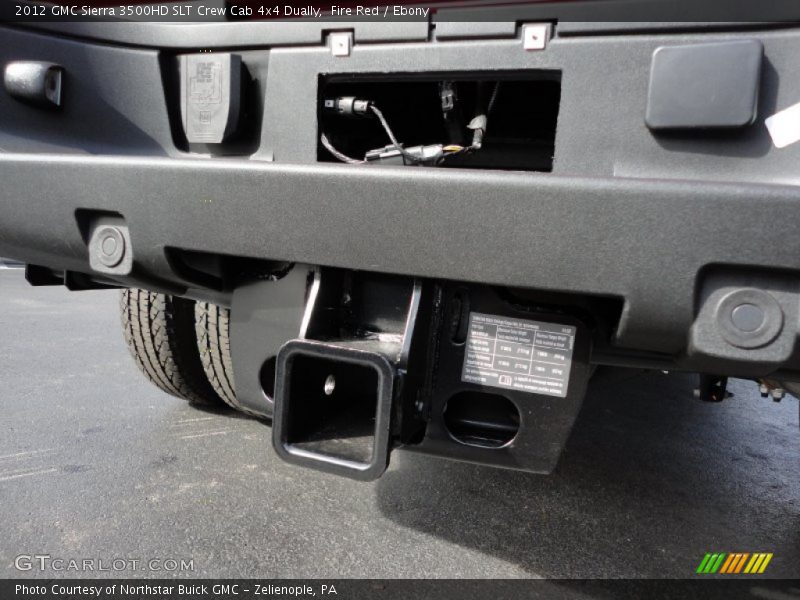 Fire Red / Ebony 2012 GMC Sierra 3500HD SLT Crew Cab 4x4 Dually