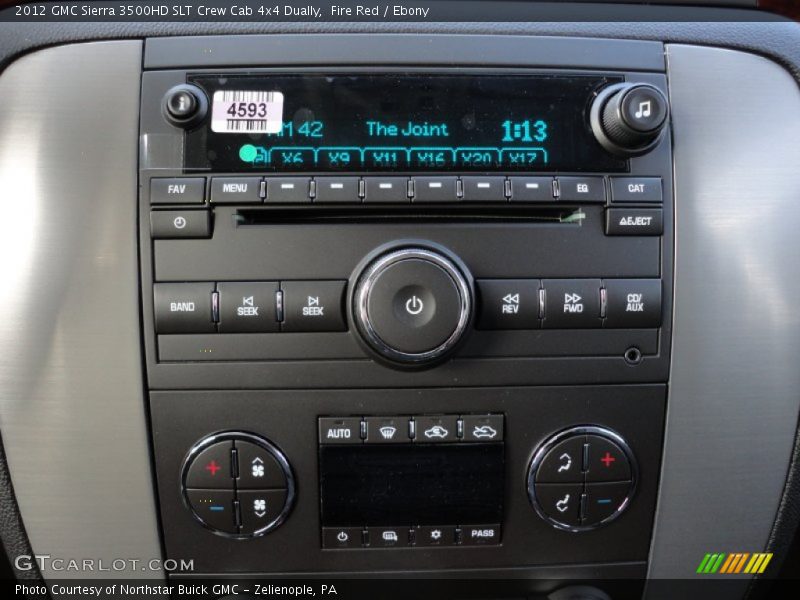 Audio System of 2012 Sierra 3500HD SLT Crew Cab 4x4 Dually