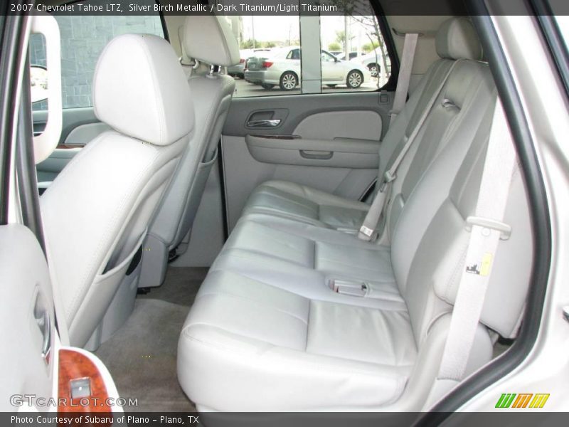 Silver Birch Metallic / Dark Titanium/Light Titanium 2007 Chevrolet Tahoe LTZ