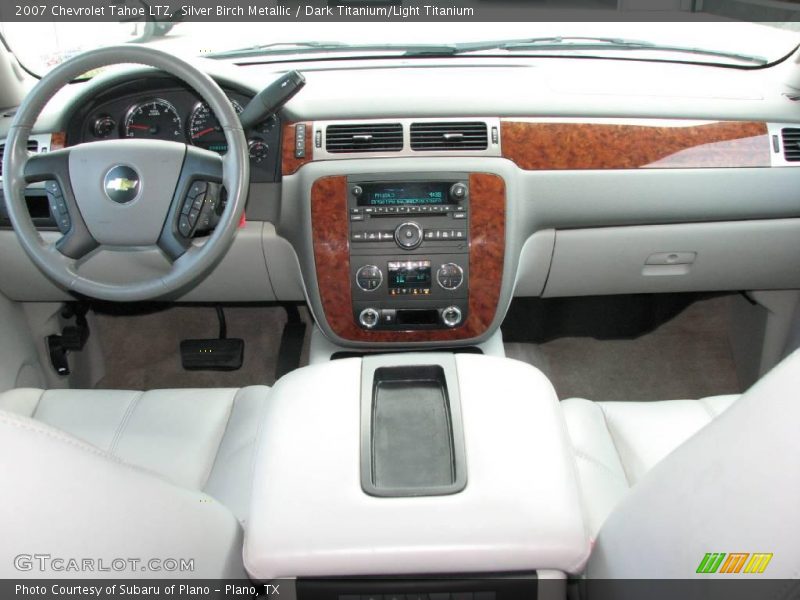 Silver Birch Metallic / Dark Titanium/Light Titanium 2007 Chevrolet Tahoe LTZ