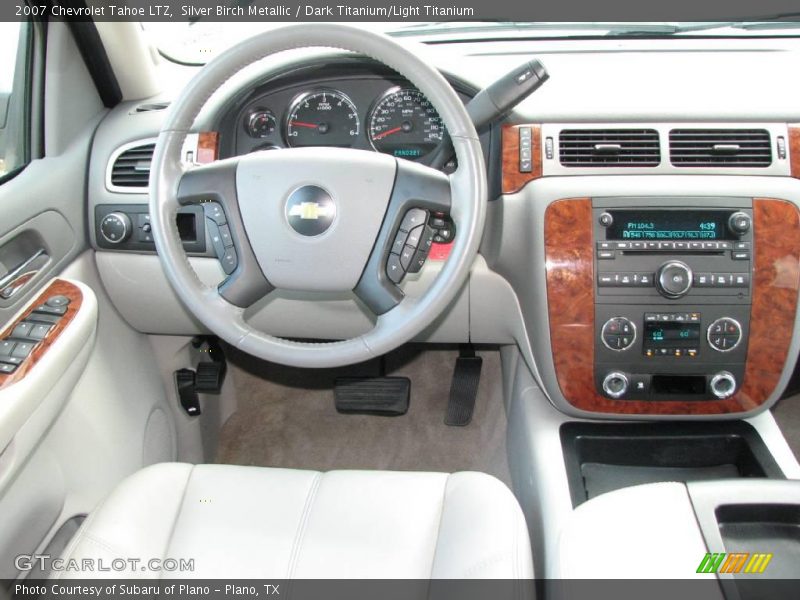 Silver Birch Metallic / Dark Titanium/Light Titanium 2007 Chevrolet Tahoe LTZ