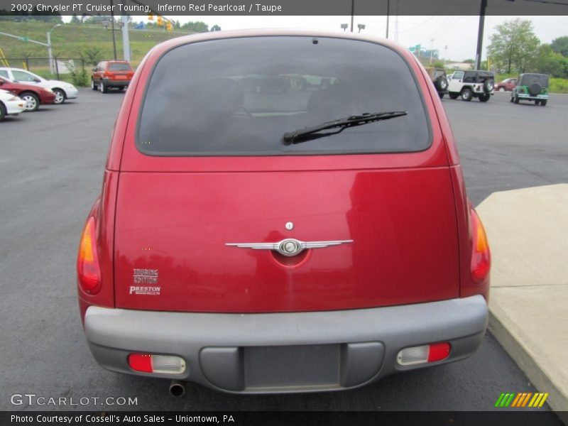 Inferno Red Pearlcoat / Taupe 2002 Chrysler PT Cruiser Touring