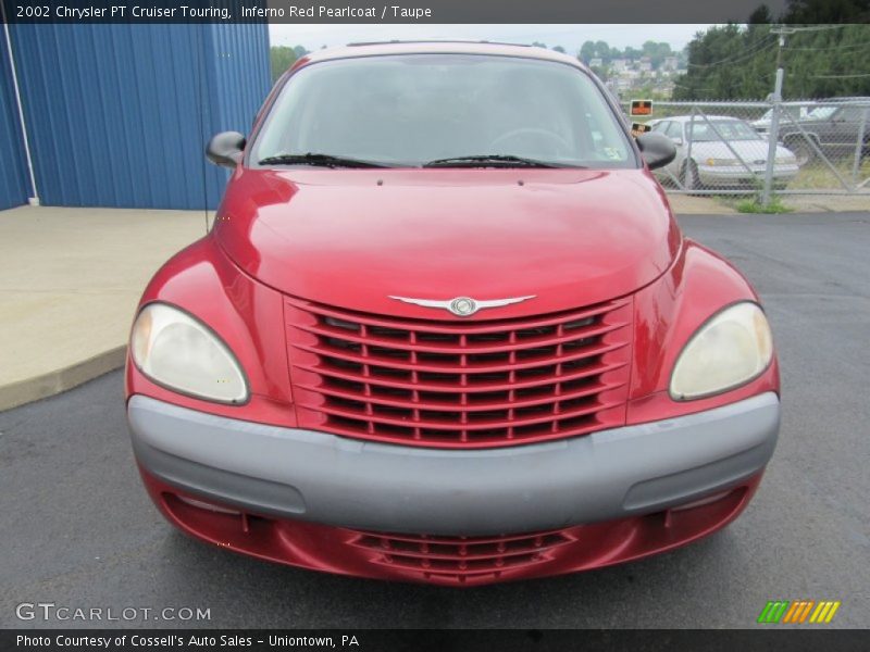 Inferno Red Pearlcoat / Taupe 2002 Chrysler PT Cruiser Touring
