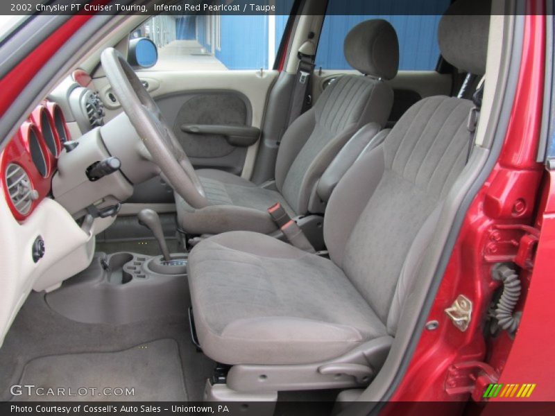 Inferno Red Pearlcoat / Taupe 2002 Chrysler PT Cruiser Touring