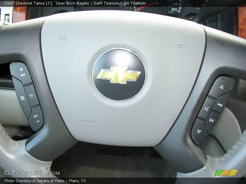 Silver Birch Metallic / Dark Titanium/Light Titanium 2007 Chevrolet Tahoe LTZ