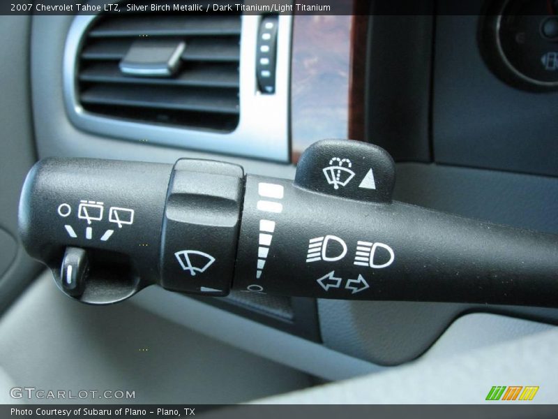 Silver Birch Metallic / Dark Titanium/Light Titanium 2007 Chevrolet Tahoe LTZ