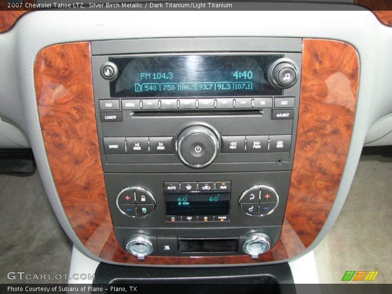 Silver Birch Metallic / Dark Titanium/Light Titanium 2007 Chevrolet Tahoe LTZ
