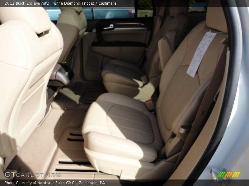 White Diamond Tricoat / Cashmere 2012 Buick Enclave AWD