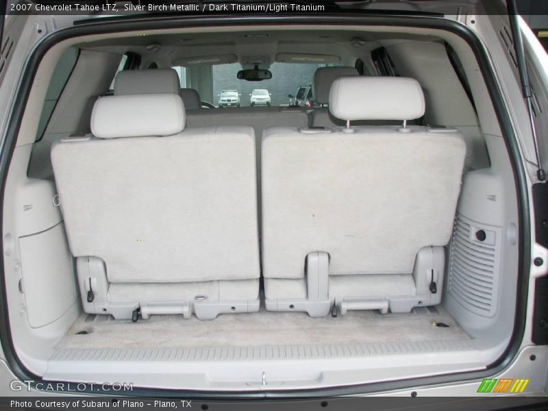 Silver Birch Metallic / Dark Titanium/Light Titanium 2007 Chevrolet Tahoe LTZ