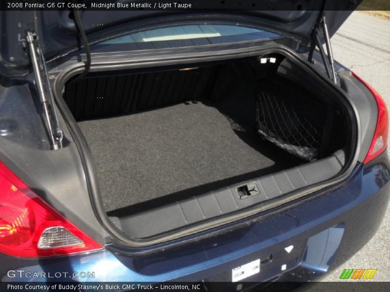 Midnight Blue Metallic / Light Taupe 2008 Pontiac G6 GT Coupe