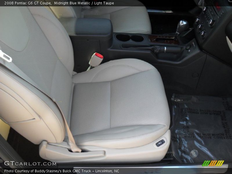Midnight Blue Metallic / Light Taupe 2008 Pontiac G6 GT Coupe