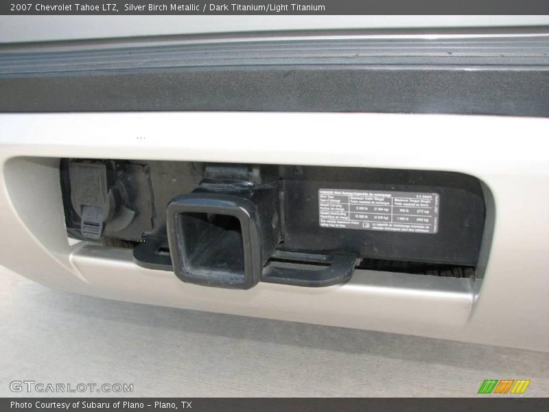 Silver Birch Metallic / Dark Titanium/Light Titanium 2007 Chevrolet Tahoe LTZ