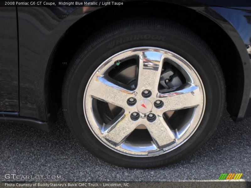 Midnight Blue Metallic / Light Taupe 2008 Pontiac G6 GT Coupe