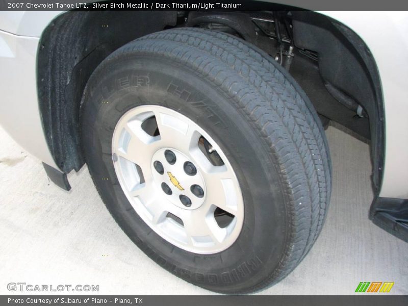 Silver Birch Metallic / Dark Titanium/Light Titanium 2007 Chevrolet Tahoe LTZ