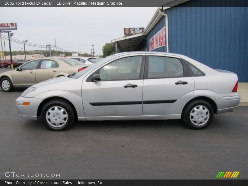 CD Silver Metallic / Medium Graphite 2003 Ford Focus LX Sedan
