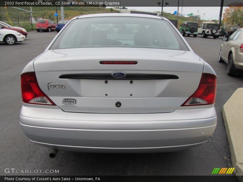 CD Silver Metallic / Medium Graphite 2003 Ford Focus LX Sedan