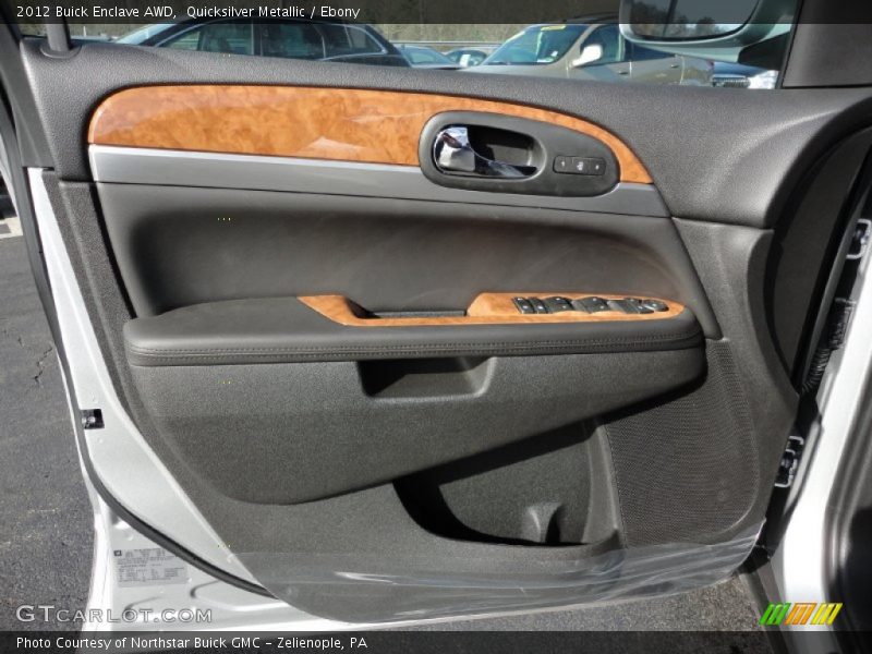 Door Panel of 2012 Enclave AWD