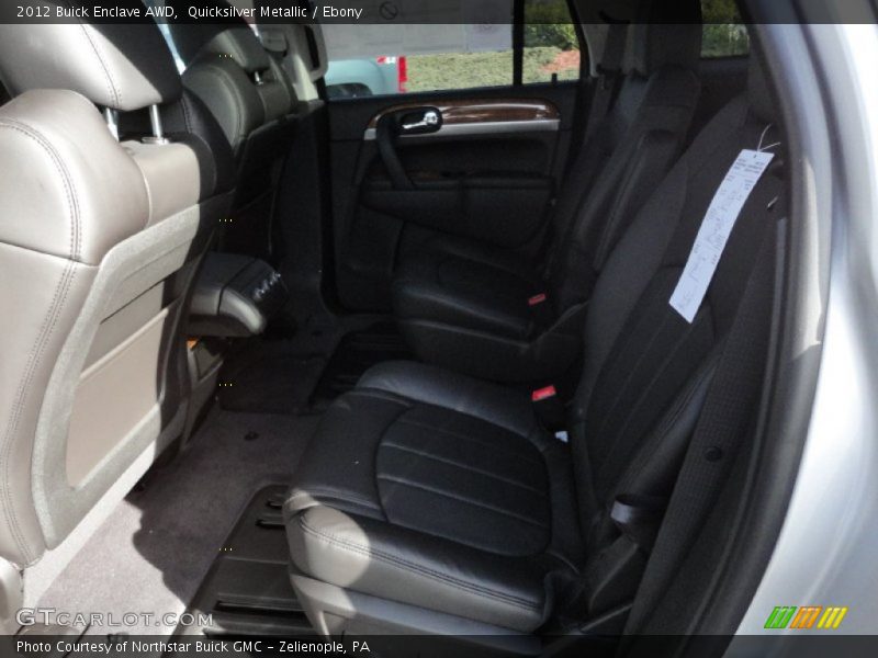 Quicksilver Metallic / Ebony 2012 Buick Enclave AWD